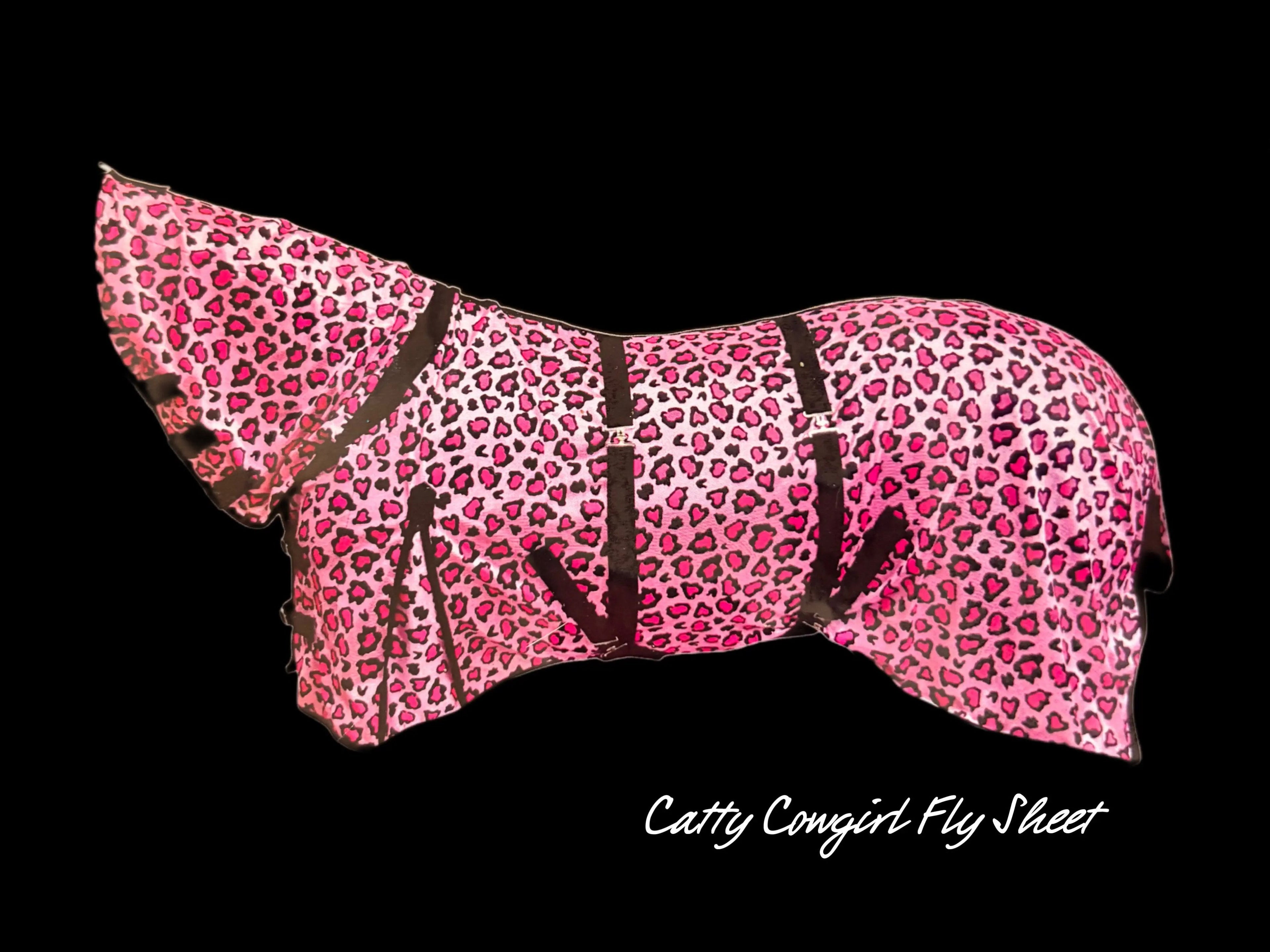 Catty Cowgirl Mid-Weight Fly Sheet with Attached Neck Cover